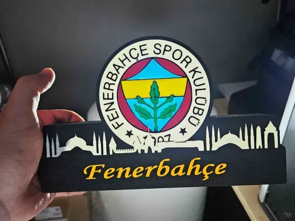 Leuchtkasten Fenerbahçe SK mit Skyline! Super League