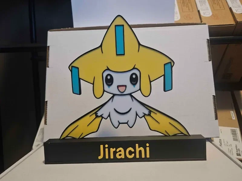 Pokemon Jirachi Display!