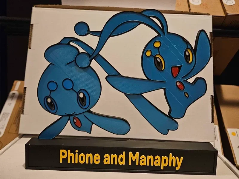 Pokemon Phione und Manaphy Display!