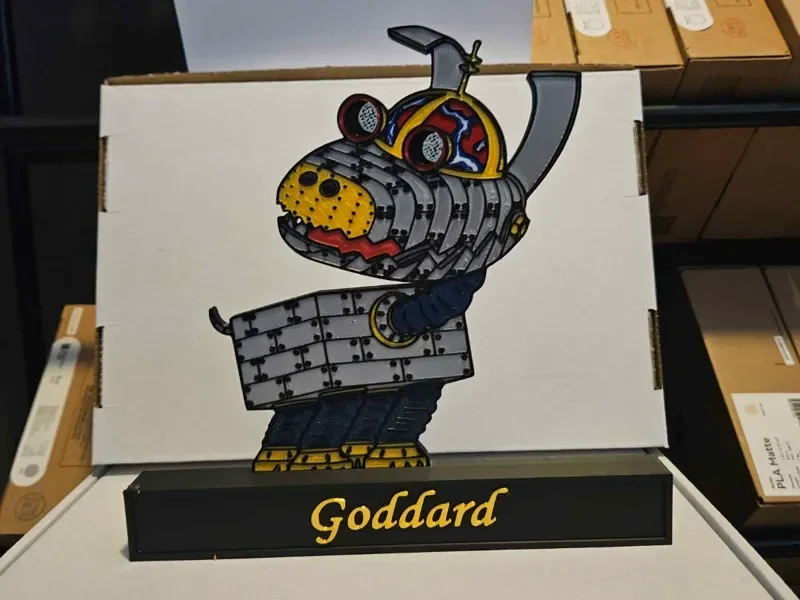 Jimmy Neutron Goddard Roboterhund