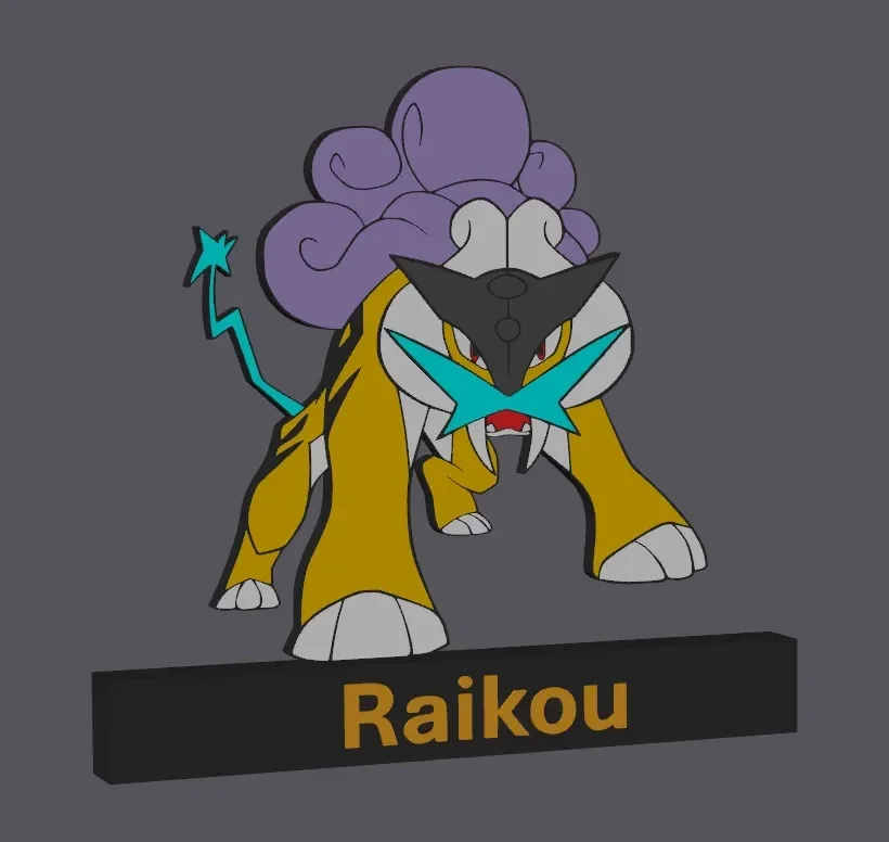 宝可梦 雷公 Display