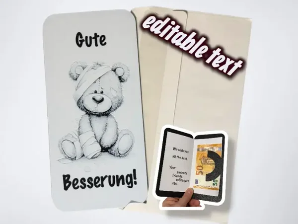 Grußkarte gute Besserung
