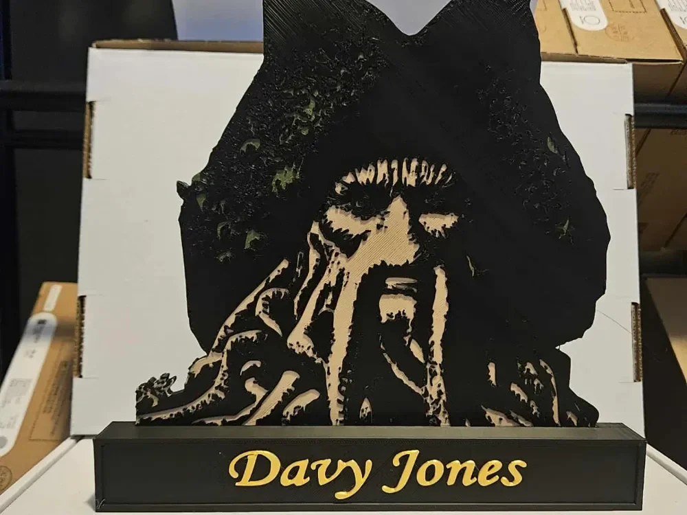 Pirates of the Carribean Davy Jones Display!