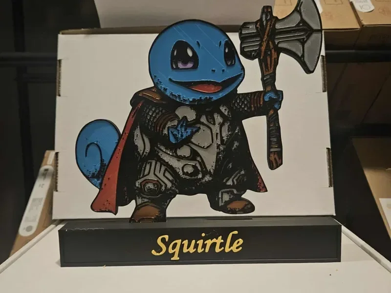 宝可梦 杰尼龟 als Thor Display