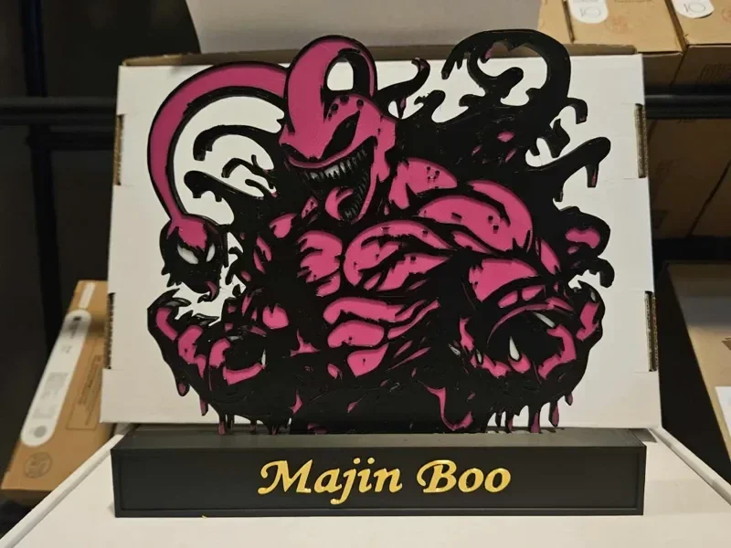 Dragonball Z Majin Boo x Venom Display