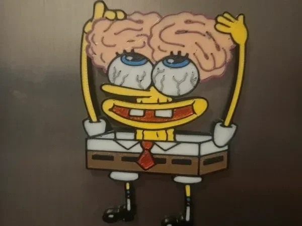 Spongebob Halloween Kühlschrankmagnet!