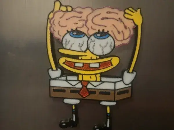 Spongebob Halloween Kühlschrankmagnet!