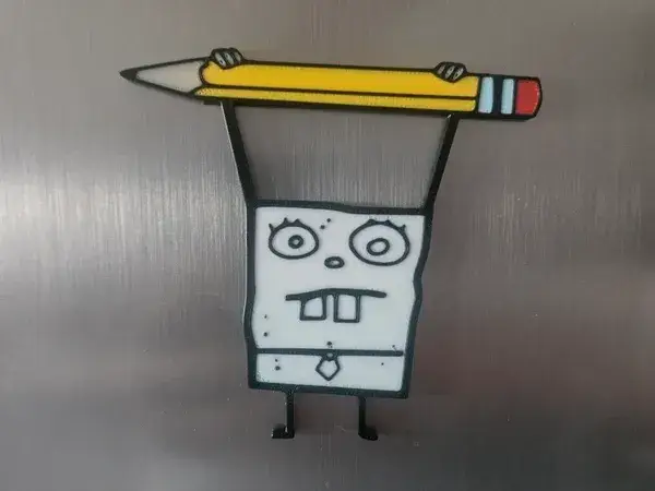 Spongebob Squarepants Doodle Bob Kühlschrankmagnet