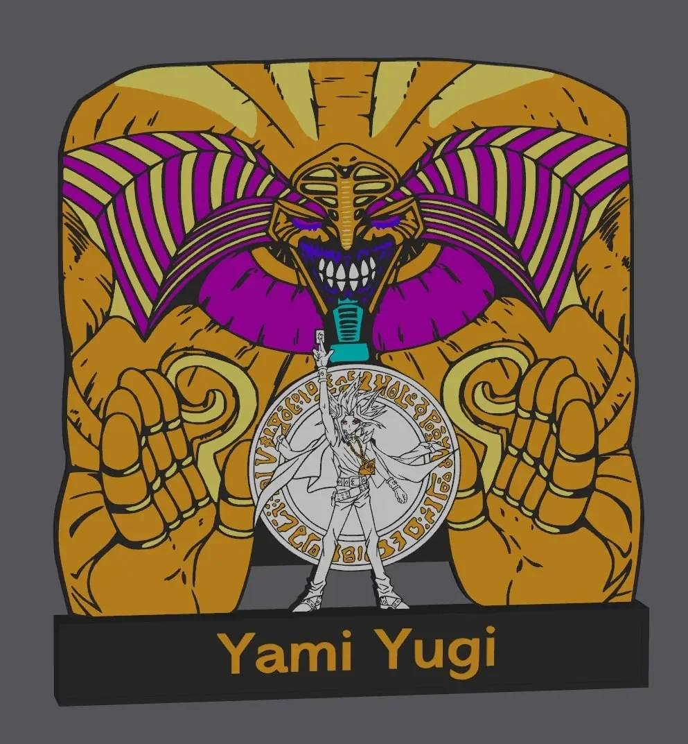 Yu-gi-oh Yami Yugi mit Exodia Display!