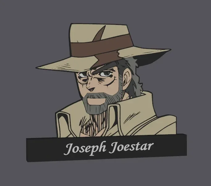 Jojo's Bizarre Adventure - Joseph Joestar Display!