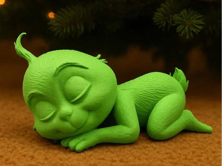 Schlafendes Baby Grinch