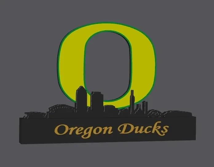 NFL Oregon Ducks mit Skyline Display!