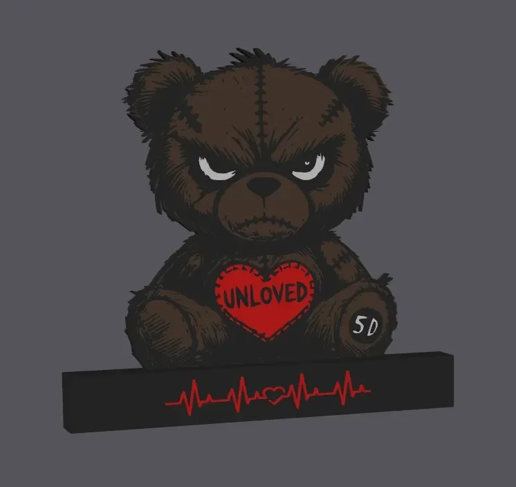 Unliebter Bär Display!