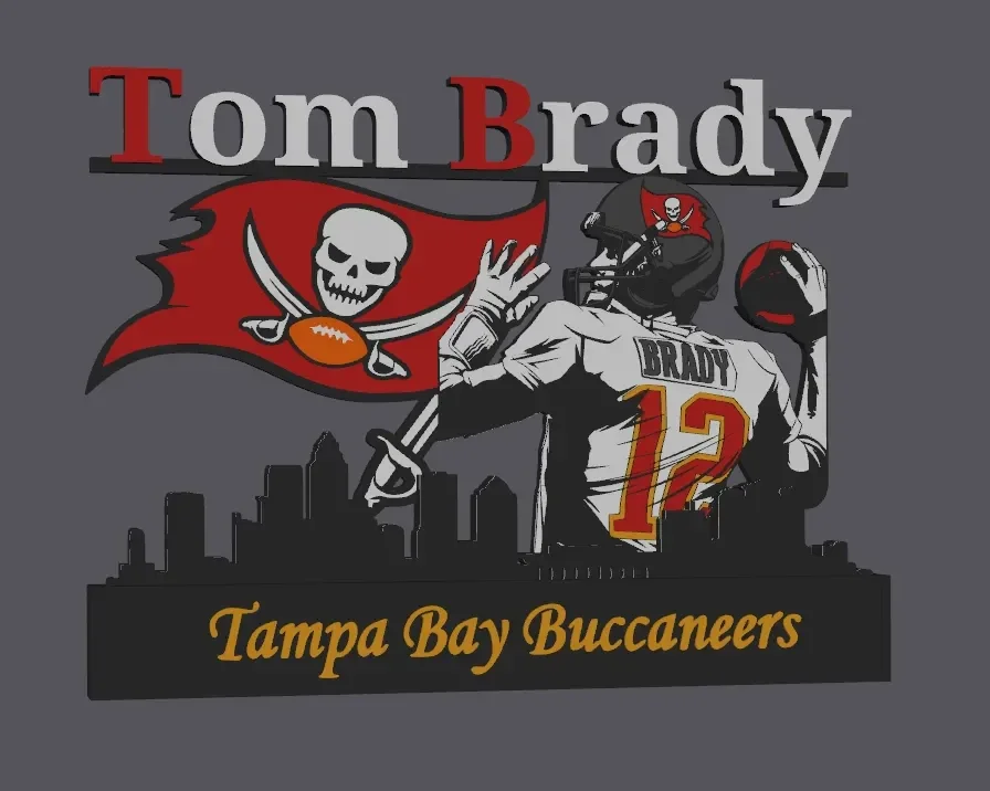 NFL Tampa Bay Buccaneers Tom Brady Display!