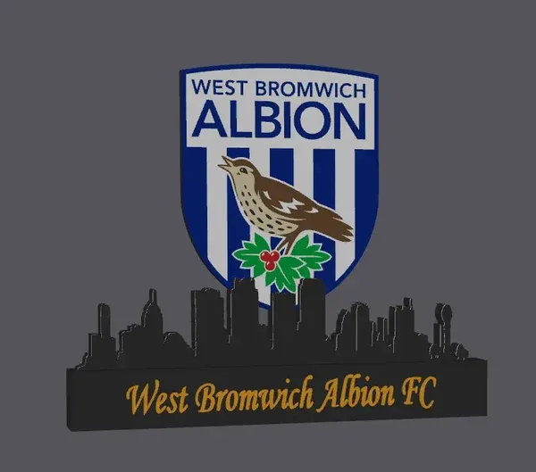 West bromwich albion fc Skyline Display