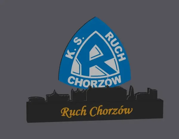 Polen I Liga Ruch Chorzów mit Skyline-Display!