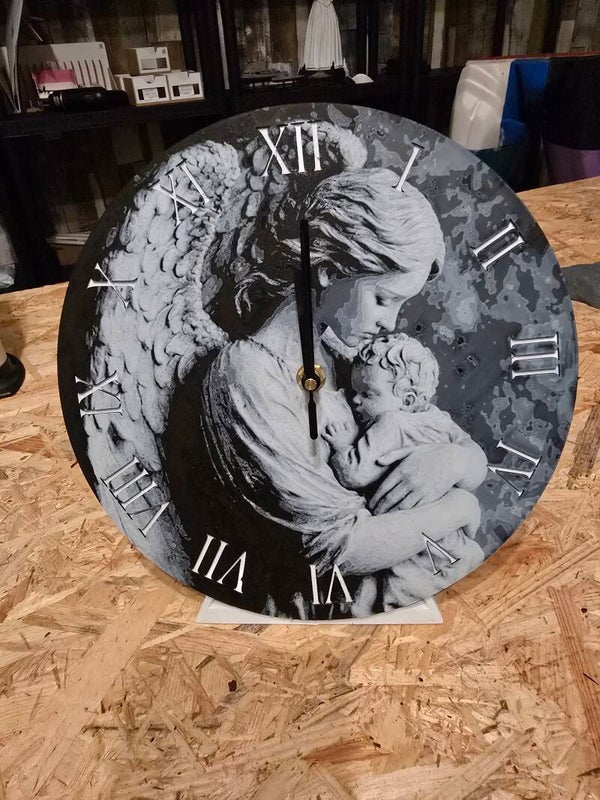 3D Uhr der Engel