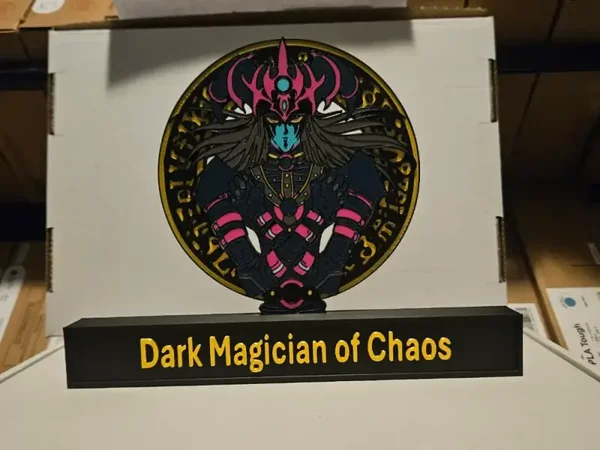 Yu-gi-oh Dunkler Magier des Chaos Display!
