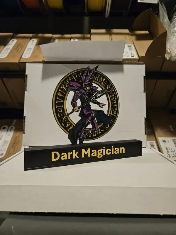Yu-Gi-Oh Dunkler Magier Display!