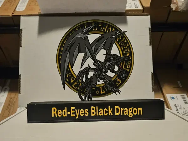 Yu-Gi-Oh Rotäugiger Schwarzer Drache