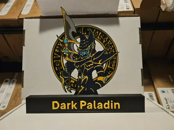 Yu-Gi-Oh Dunkler Paladin Display!