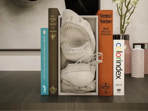 Jaws  / Buchstütze und Wandhalterung