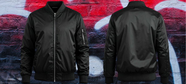 Bomberjacke ohne Motiv
