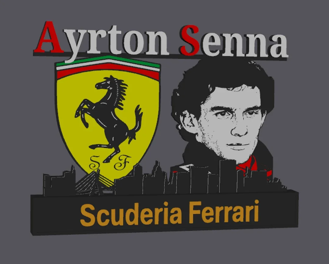 Ayrton Senna F1-Display im Anmarsch!