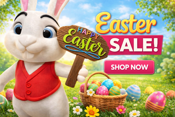 Frohes Osterzeichen, für XL &  XXL Osterhase