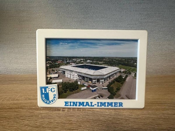 Bilderrahmen 1. FC Magdeburg (Querformat 10x15cm)