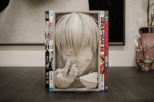 Ken Kaneki / Buchstütze und Wandhalterung