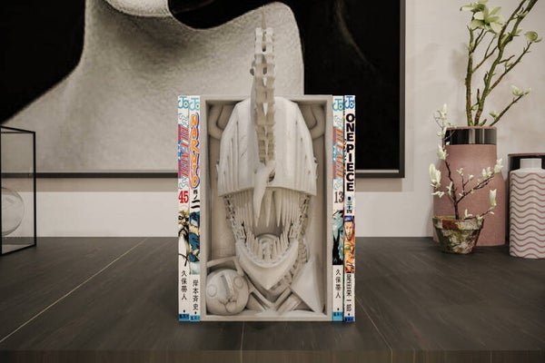 Denji Chainsaw Man / Buchstütze und Wandhalterung