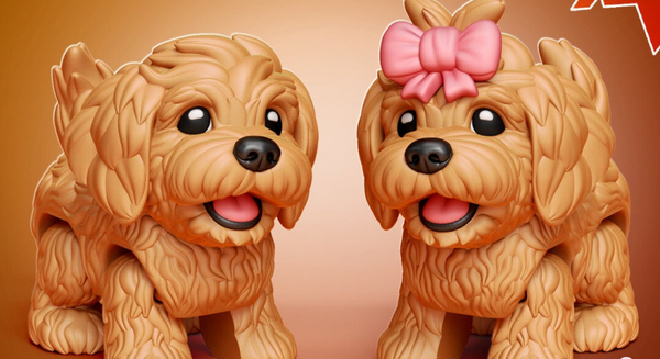 Sneak Peek - Golden Doodle Puppy May Exclusive