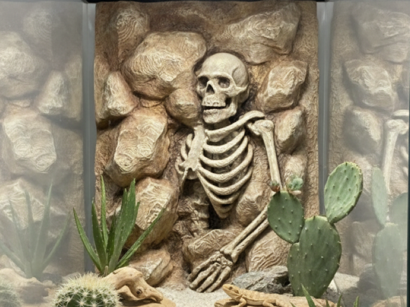 3D - Rückwand ( Tote Wüste )