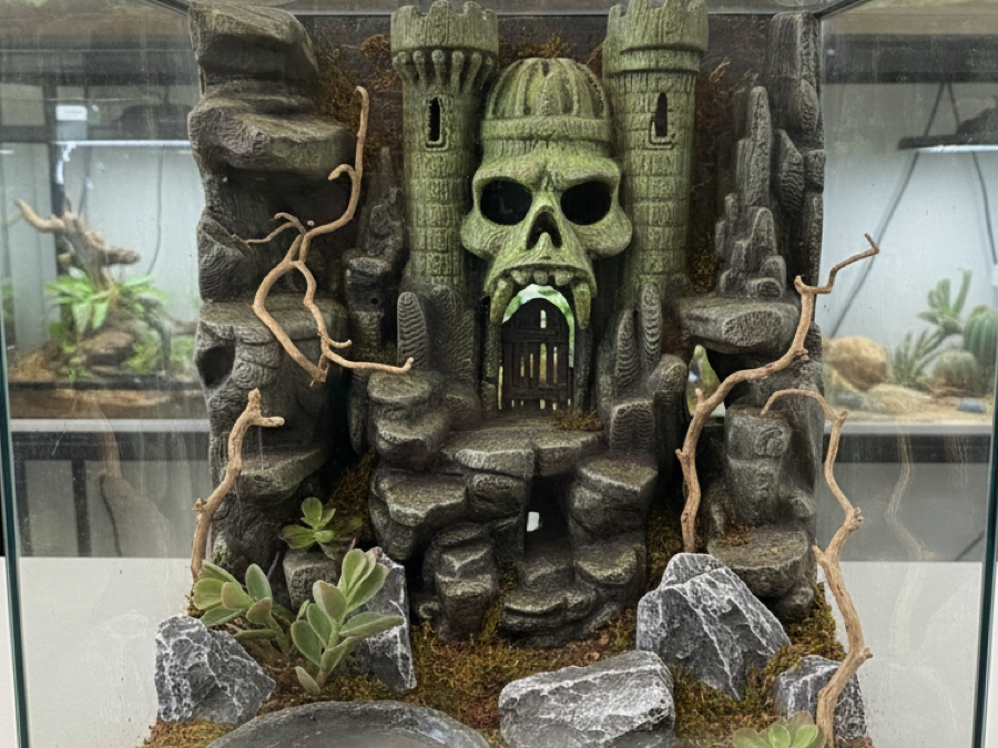 3D - Rückwand (SkullCastle)