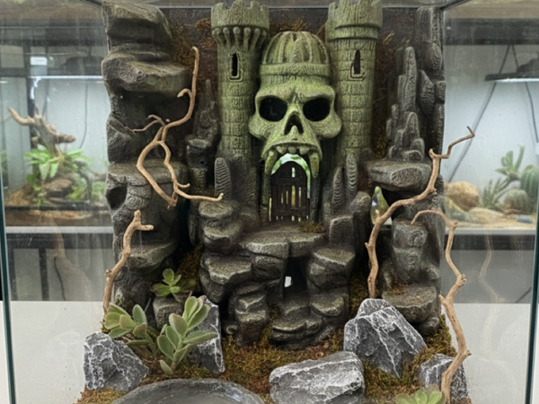 3D - Rückwand (SkullCastle)