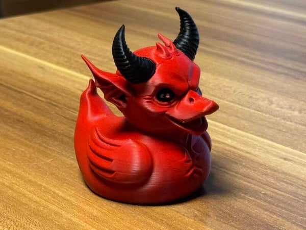 Ente Hellboy vollfarbig