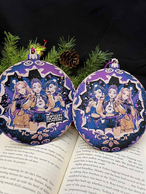 KPOP Dämonenjäger Weihnachtsbaumkugel