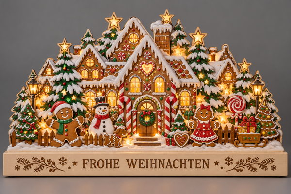 Leuchtender Weihnachtsschwibbogen 05