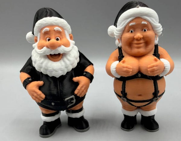 Herr und Frau Party-Weihnachtsmann sind angekommen! 2 Set
