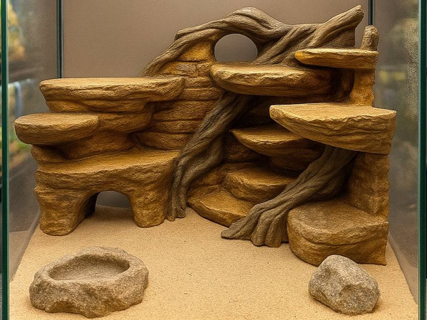 3D - Rückwand (Savannah)