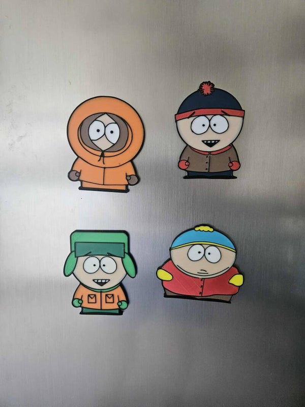South Park Magnete Eric - Stan - Kyle - Kenny!