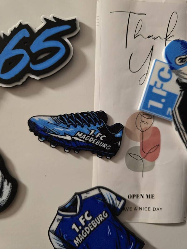 Fußballschuh-Magnet