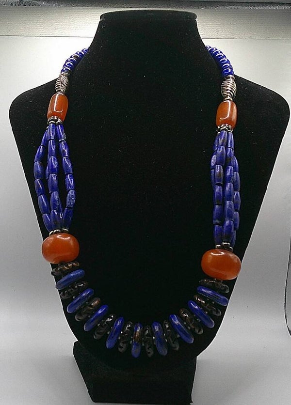 Collier Lapi Lazuli