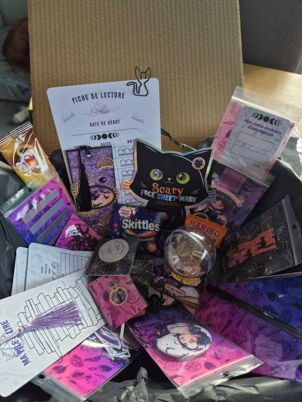 Box livresque d'halloween  Sorcières et Sortilèges
