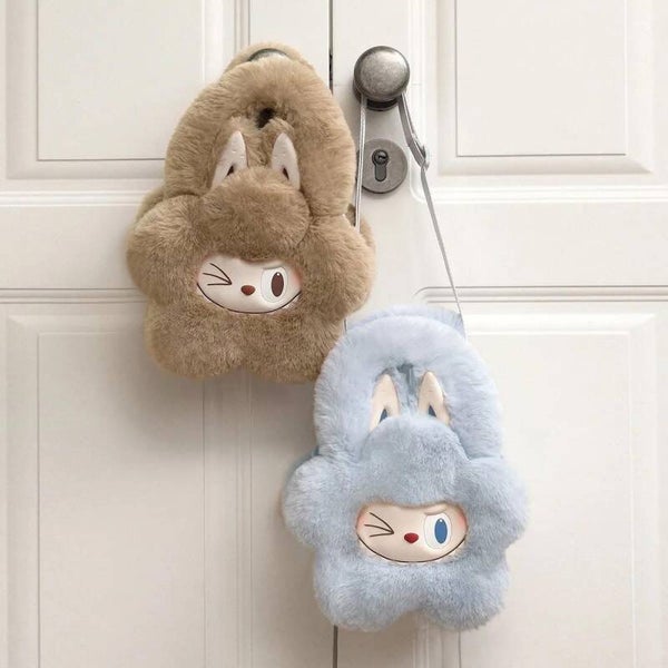 Little Monsters Labubu bag with zipper