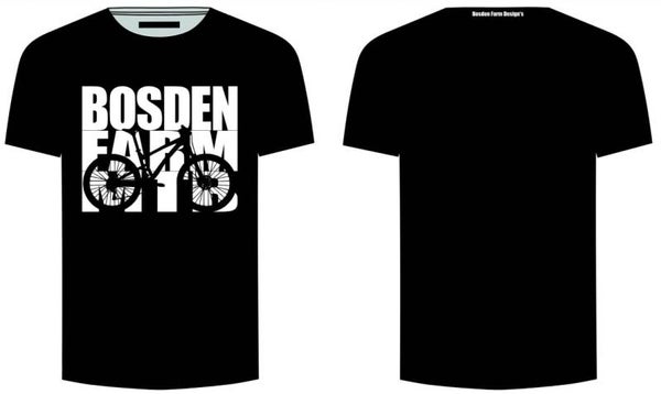 Bosden Farm Cut Out Bike t-shirt