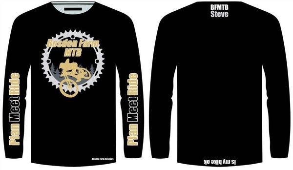 Black MTB Jersey