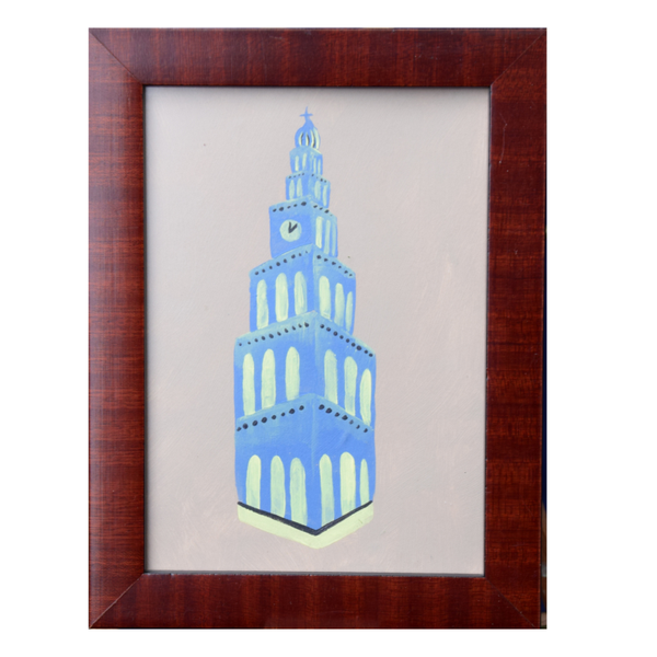 Schilderij martinitoren 20x15 cm