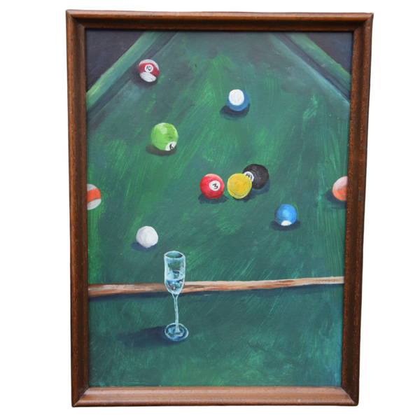 Schilderij poolen 22x29 cm